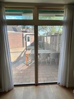 Luxaflex plissé hordeuren, Huis en Inrichting, Ophalen, Gebruikt, 200 cm of meer, Crème