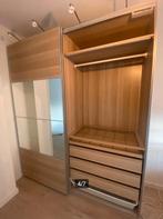 Nette Ikea pax kledingkast met 2 schuifdeuren en indeling, Huis en Inrichting, 200 cm of meer, Ophalen of Verzenden, Zo goed als nieuw