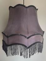 Zolder opruiming: Vintage lampenkap zwart, Ophalen, Gebruikt, 25 tot 50 cm, Zwart