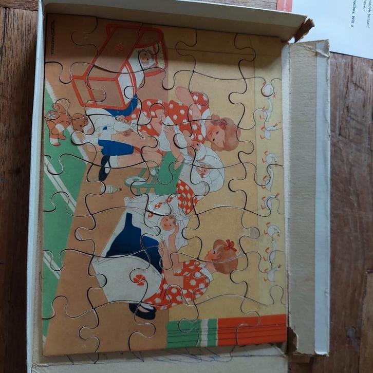 Vintage Willy Sehermele puzzels, Antiek en Kunst, Antiek | Speelgoed, Ophalen of Verzenden