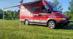 Rode Iveco camperbus - 4 persoons, Overige merken, Buscamper of Camperbus, Brandblusser, Koelkast
