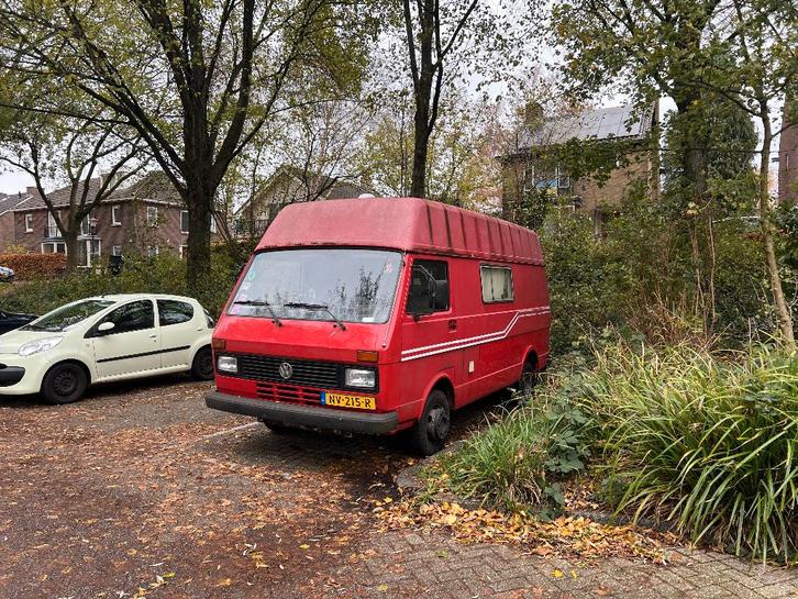 Camper Volkswagen LT 40 AD Verhoogd dak | Diesel, Caravans en Kamperen, Campers, Particulier, tot en met 4, Buscamper of Camperbus