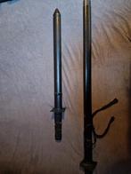 2x Katana (Marmer & staal), Antiek en Kunst, Kunst | Overige Kunst, Ophalen of Verzenden, Katana