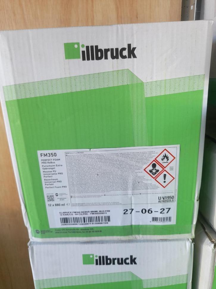 Purschuim FM350 Perfect Foam Pro 880 ml illbruck, Doe-het-zelf en Verbouw, Ventilatie en Afzuiging, Nieuw, Afzuiger, Ophalen of Verzenden