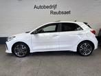 Kia RIO 1.0 TGDI GT-LINE 120Pk Schuifdak Clima Carplay Navi, Gebruikt, Met garantie (alle), Wit, Bedrijf