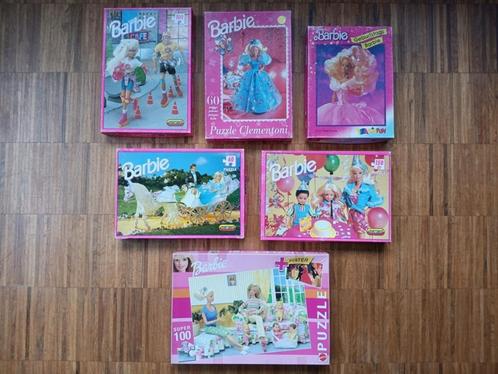 Barbiepuzzels jaren 80-90, Verzamelen, Speelgoed, Gebruikt, Ophalen of Verzenden