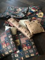 Kussens, plaid en tochtstopper - zware kwaliteit, Ophalen, Gebruikt, Overige kleuren, Overige vormen