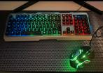 Trust Gaming Toetsenbord en Muis + 2 muismatten, Ophalen, Gaming toetsenbord, Zo goed als nieuw, Qwerty