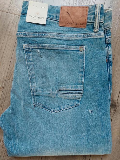 CAST IRON Riser slimfit jeans W36 L36, Kleding | Heren, Spijkerbroeken en Jeans, Nieuw, W36 - W38 (confectie 52/54), Blauw, Ophalen of Verzenden