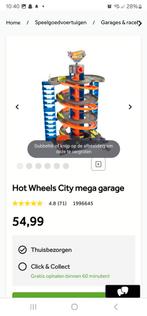 Auto Garage wheels, Ophalen of Verzenden, Zo goed als nieuw, Handmatig, Hot Wheels