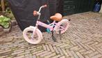14 inch meisjesfiets kinderfiets roze little miss, Fietsen en Brommers, Fietsen | Kinderfietsjes, Ophalen, Gebruikt, Minder dan 16 inch