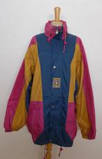 Vintage vrolijke kleuren oldschool (regen)jas van AGU! L, Verzenden, Zo goed als nieuw, Maat 42/44 (L), Overige kleuren