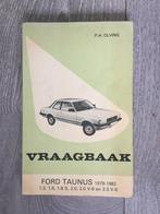 Vraagbaak Ford Taunus TC3 Benzinemodellen 1979-1982, Ophalen of Verzenden