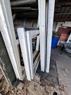 diverse kozijnen hout en kunststof, Doe-het-zelf en Verbouw, Kozijnen en Schuifpuien, Kunststof, Raamkozijn, Zo goed als nieuw