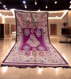 Groot vintage berber vloerkleed 404x200 cm,marokkaans tapijt, 200 cm of meer, Ophalen of Verzenden, Zo goed als nieuw, 200 cm of meer