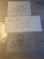 Originele Striptekeningen - Henk Kuijpers . Franka, Boeken, Stripboeken, Meerdere stripboeken, Ophalen of Verzenden, Zo goed als nieuw