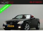 Mercedes-Benz SLK 230 K NL AUTO! 194 PK! LEER CLIMA CRUISE e, Auto's, Automaat, Achterwielaandrijving, Cabriolet, Zwart