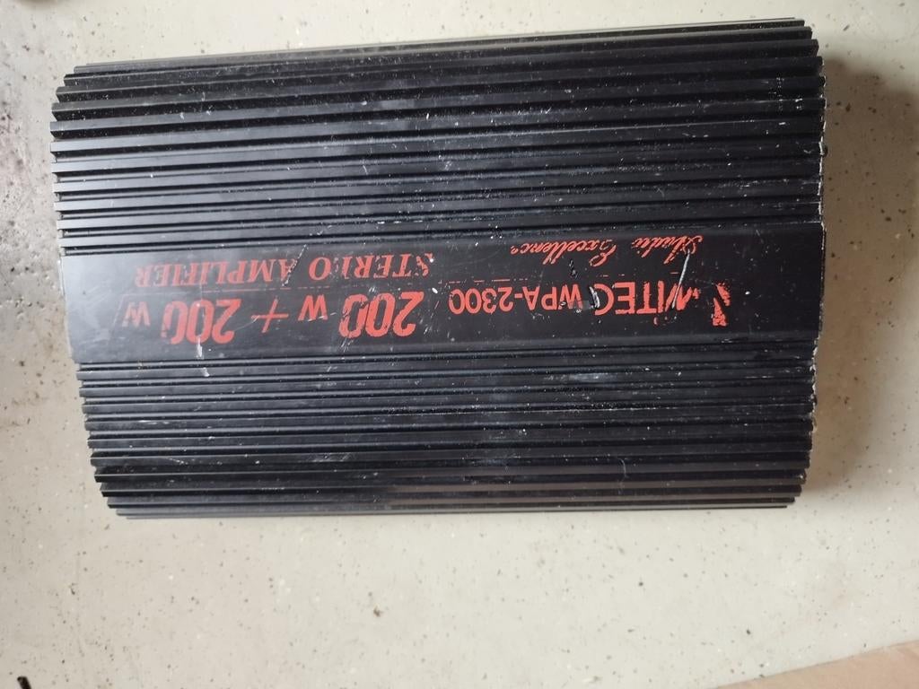 Versterker, Ophalen of Verzenden, Zo goed als nieuw