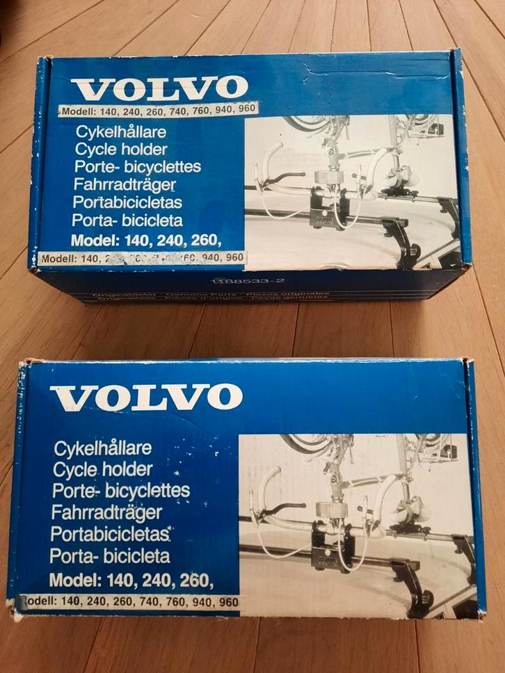 Volvo fietsendragers upside -down nieuw., Auto diversen, Fietsendragers, Nieuw, Dakdrager, Ophalen of Verzenden