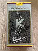 Vandoren V12 altsaxofoon rieten 2,5, Ophalen of Verzenden, Nieuw, Alt