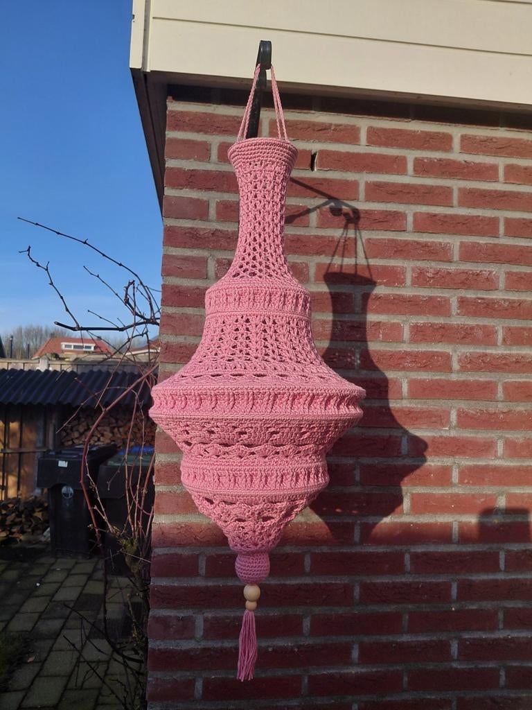 Gehaakte Kroonluchter, Ophalen of Verzenden, Nieuw, Stof, Bohemian