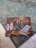 Voetenbankje met borduurwerk en bergruimte, Minder dan 50 cm, 50 tot 75 cm, Nieuw, Ophalen of Verzenden