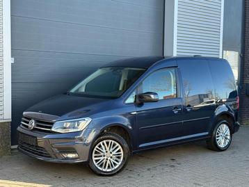 Volkswagen Caddy 2.0 TDI met BMT L1h1 102pk DSG 2020 Blauw beschikbaar voor biedingen