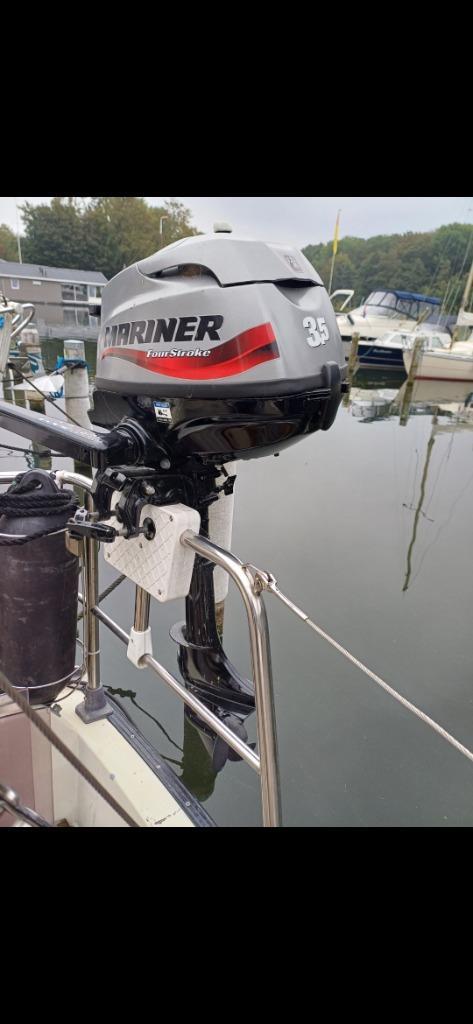 Mariner 3.5pk (max 15 vaaruren), Watersport en Boten, Accessoires en Onderhoud, Zo goed als nieuw, Motor en Techniek, Ophalen