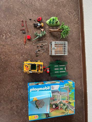 Playmobil 4175 amfibivoertuig met dino beschikbaar voor biedingen
