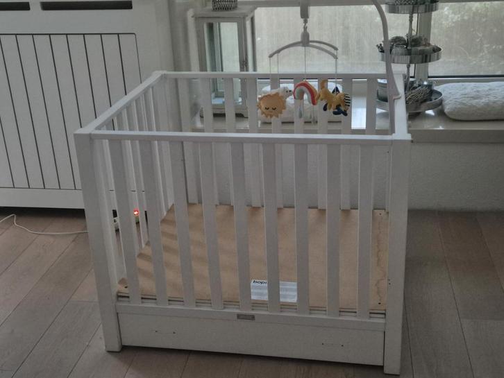 Witte Bopita box, Kinderen en Baby's, Boxen, Gebruikt, Boxkleed, Lade, Ophalen