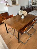 SELLING ASAP!! Vintage Martin Visser Eettafel, Ophalen, Gebruikt, 100 tot 150 cm, Eikenhout