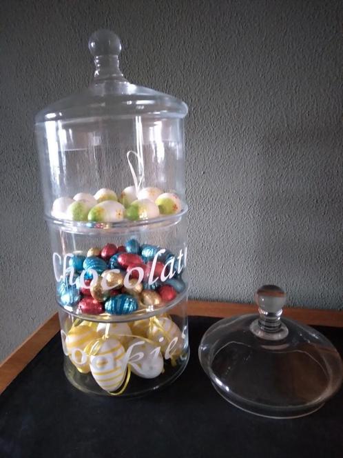 Etagere voorraadpotten voor o.a.hightea, Huis en Inrichting, Woonaccessoires | Etagères, Zo goed als nieuw, Ophalen of Verzenden