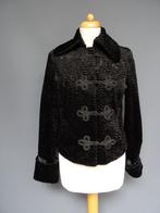 BANDOLERA maat 34, zwart funfur bontjasje., Zwart, Ophalen of Verzenden, Zo goed als nieuw, Jasje