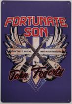 Fortunate Son John Fogerty reclamebord van metaal wandbord, Info@deconoord.nl, Verzenden, Deco Noord, Nieuw