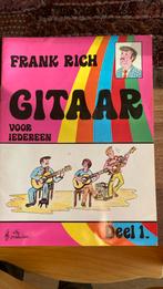Frank Rich Gitaar voor Iedereen deel 1, Muziek en Instrumenten, Ophalen of Verzenden, Gitaar, Zo goed als nieuw