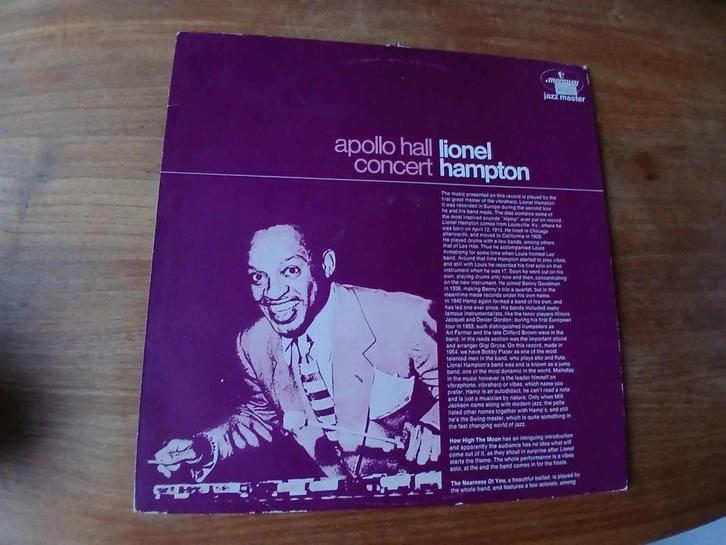Lionel Hampton - Apollo Hall Concert, Cd's en Dvd's, Vinyl | Jazz en Blues, Gebruikt, Jazz, 1960 tot 1980, 12 inch, Verzenden