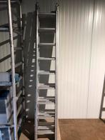 Alumexx 2x9 Ladders, Doe-het-zelf en Verbouw, Ladders en Trappen, 2 tot 4 meter, Ladder, Gebruikt, Ophalen of Verzenden