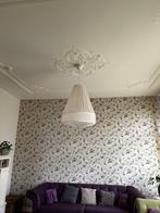 Hanglamp diameter 60 en 70 hoog stof, Gebruikt, Stof, 50 tot 75 cm, Ophalen