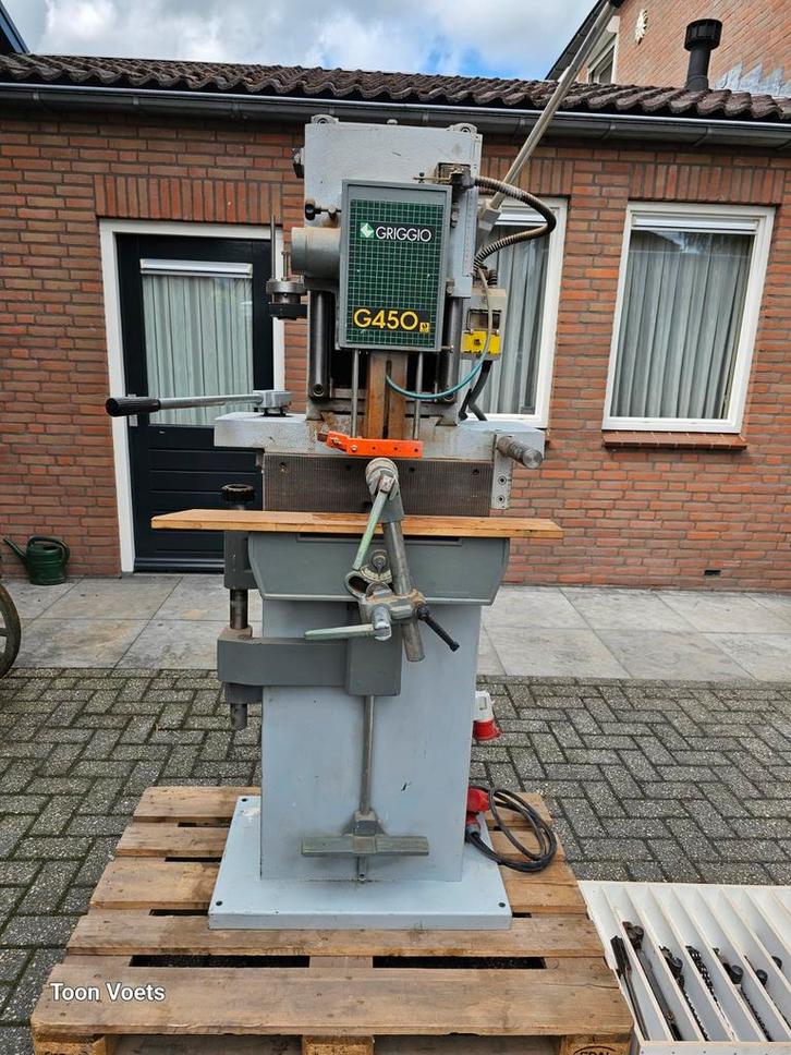 Kettingfrees  / kettingsteek Griggio  met aantal kettingen, Doe-het-zelf en Verbouw, Gereedschap | Freesmachines, Gebruikt, Kettingfrees