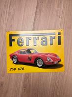 Metalen Bord Ferrari 2001, Ophalen of Verzenden, Gebruikt