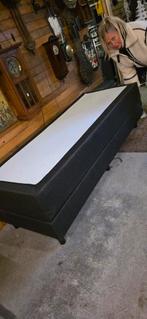 Boxspring 1-persoons - Comfortabel slapen!, Ophalen, 90 cm, Eenpersoons, Zwart