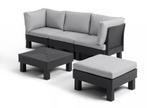 Loungeset Keter Elements Nieuw in doos, Tuin en Terras, Tuinsets en Loungesets, Ophalen, 4 zitplaatsen, Kunststof, Bijzettafel