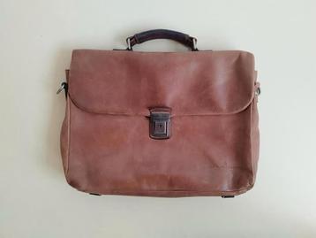Castelijn & Beerens Cognac Leren Tas beschikbaar voor biedingen
