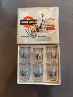 6 glaasjes Londen, Antiek en Kunst, Curiosa en Brocante, Ophalen of Verzenden