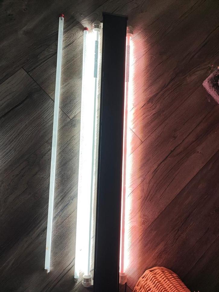 Juwel rio 180 LED verlichting balk + 4 led buizen., Dieren en Toebehoren, Vissen | Aquaria en Toebehoren, Zo goed als nieuw, Verlichting of Verwarming