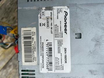 Pioneer Autoradio DEH-1820R beschikbaar voor biedingen