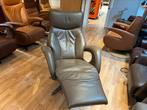 Relaxfauteuil  leder, Huis en Inrichting, Fauteuils, Ophalen of Verzenden, Zo goed als nieuw, Minder dan 75 cm, 50 tot 75 cm