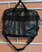 Zwarte leren laptoptas - heren/dames, Ophalen of Verzenden, Zo goed als nieuw, Overige merken