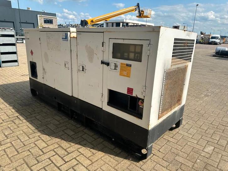 Atlas-Copco QAS 130 Perkins Mecc Alte Spa 130 kVA Silent gen, Zakelijke goederen, Machines en Bouw | Aggregaten, Ophalen of Verzenden
