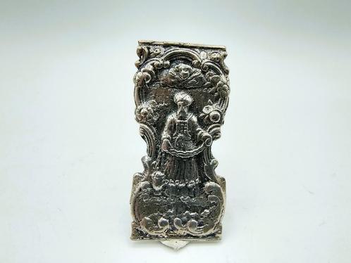 Zilveren broche, (van bijbelslot), 1805, Sieraden, Tassen en Uiterlijk, Broches, Gebruikt, Zilver, Zilver, 4 tot 7 cm, Verzenden